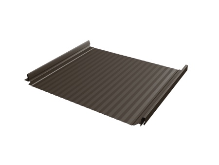 Кликфальц Pro Gofr Эталон Drap ST с пленкой на замках RR 32 темно-коричневый