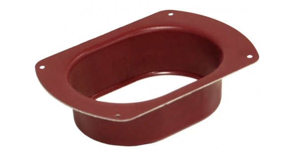 Воронка врезная Vortex 127мм RAL 3005 из каталога RAL 3005\t Воронка врезная Vortex 127мм RAL 3005