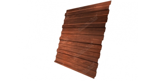 Профнастил С10A Эталон Print Twincolor Cherry Wood