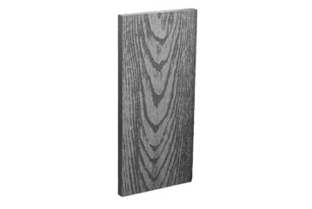 Штакетник ДПК Grand Line 97x12 тиснение с двух сторон Графит 1м